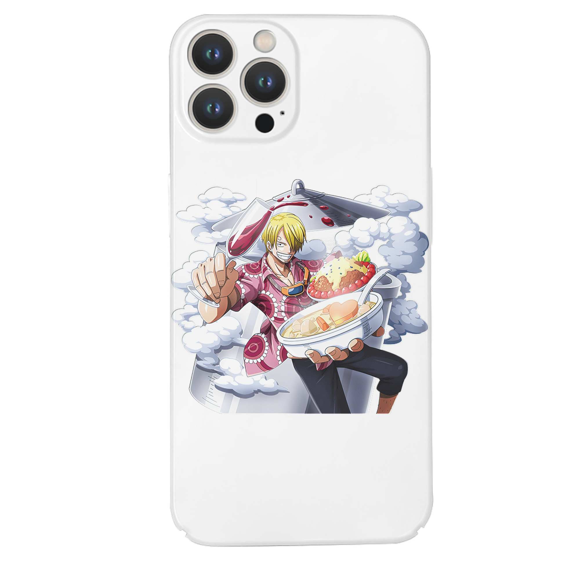 （画像用） ワンピース サンジ ONE PIECE Sanji 【iPhone 14シリーズ対応】ハードケース